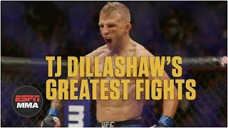 TJ Dillashaw’s greatest fights  Highlights  ESPN MMA [upl. by Assertal]