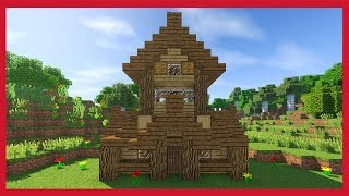 Minecraft Come Fare Una Piccola Casa Medievale [upl. by Lovash434]