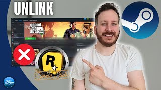 How To Unlink Rockstar Account From Steam [upl. by Assila]