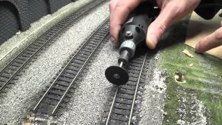 Building a Model Railway  Part 3  Track Laying [upl. by Nolrev54]