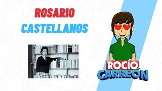 BIOGRAFÍA DE ROSARIO CASTELLANOS [upl. by Orlando303]