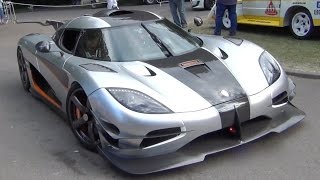 Koenigsegg Agera One1 Sound  Brutal Accelerations and Revs [upl. by Alphonse580]