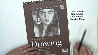 Drawing Paper Recommended for Realistic Pencil Drawing [upl. by Trebor]