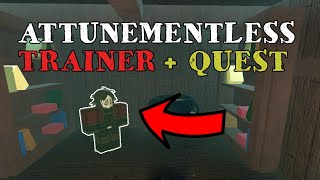 ATTUNEMENTLESS Trainer Location  Quest  Deepwoken [upl. by Maybelle]