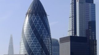 The Gherkin  the most iconic skyscraper in the City of London 2014 [upl. by Colombi]