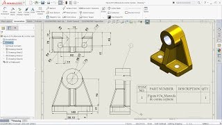 Solidworks tutorial Basics of Drawing [upl. by Isadora]