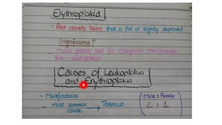 Leukoplakia And Erythroplakia [upl. by Mccormick296]