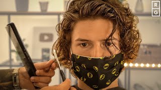 MediumLong Curly Hairstyle 2021 Shawn Mendes Haircut [upl. by Nodnart]