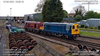 Railcam Kidderminster Mainline [upl. by Ecinad]