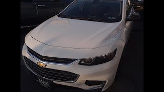 Chevy Malibu Hidden Battery Location amp How to Jump Start [upl. by Shurlock10]