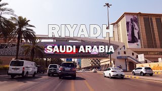 Riyadh Saudi Arabia  Driving Tour 4K [upl. by Rolyak]