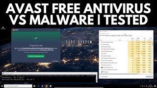 Avast Free Antivirus Review  Tested vs Malware [upl. by Nesnar]