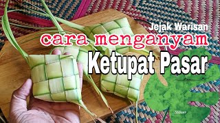 Tutorial Membuat Ketupat Pasar [upl. by Aikar]