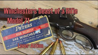 Winchesters Beast of a Lever Action The Model 71 [upl. by Heins]