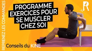 Renforcement musculaire complet  10 exercices full body [upl. by Mariquilla]