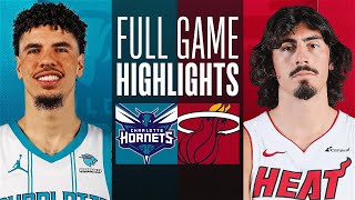 HORNETS at HEAT  FULL GAME HIGHLIGHTS  January 14 2024 [upl. by Bussey]