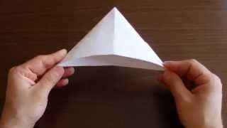 Czapka z papieru  Origami 3 Paper hat [upl. by Marentic]