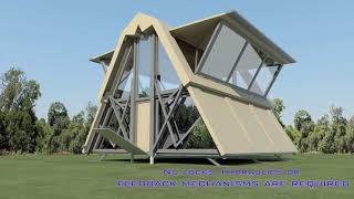 The Ten Fold│ mobile homes│ transformable houses [upl. by Iveson]