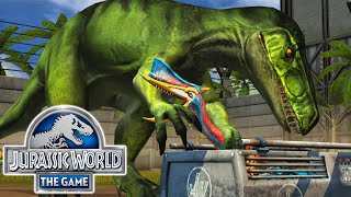 Jurassic World Das Spiel 45  OSTAFRIKASAURUS ist im JPARK amp der HANDELSHAFEN  LP JW Deutsch [upl. by Nnaycnan929]