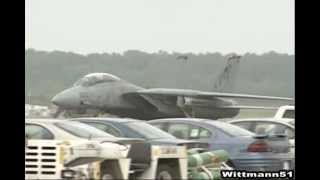 NAS Oceana Airshow 1998  F14 Tomcat Demo amp Shockwave [upl. by Nnalatsyrc323]