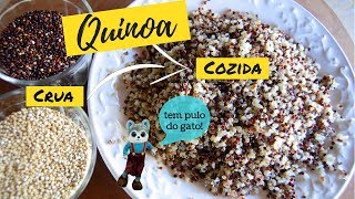 Como cozinhar quinoa BEM SOLTINHA deliciosa  Drica na Cozinha  Episódio 325 [upl. by Zipah]