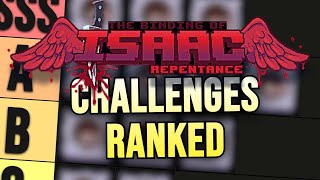 Ranking Isaac CHALLENGES By Their UNLOCKS [upl. by Nner]