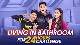 ২8 ঘণ্টা বাথরুমে থাকার প্রতিযোগিতা  Living In Bathroom For 24 Hours Challenge  Rakib Hossain [upl. by Eikcid]