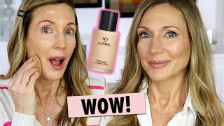 NEW No 1 de CHANEL Foundation Review  Wear Test OVER 50 [upl. by Sabanrab]