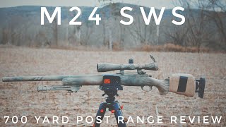 M24 SWS  The US Army Sniper rifle from 19882014 [upl. by Aisiat529]