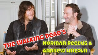 The Walking Deads Andrew Lincoln amp Norman Reedus Talk Bromance [upl. by Aiuqat949]