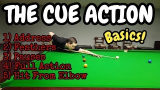 Snooker Cue Action  Snooker Coaching  Snooker Lesson [upl. by Niwred]