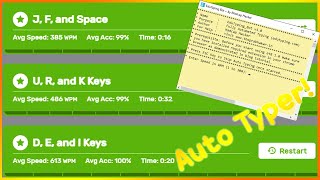 How to Get an AutoTyper For Edutyping Nitro Type and Typingcom [upl. by Aicirtap527]