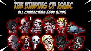 How to Unlock All Binding of Isaac Characters [upl. by Lluj]