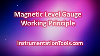 Magnetic Level Gauge Working Principle [upl. by Phenice]