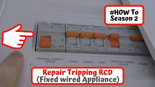 How To Diagnose and Fix a Tripping RCD [upl. by Willabella726]