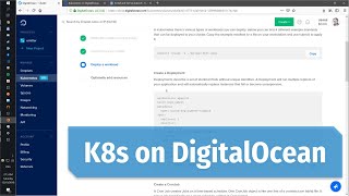 Setting up Kubernetes Cluster on DigitalOcean [upl. by Airetas280]