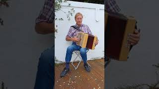 Irish Jig THE EAVESDROPPER 😟 on button accordion [upl. by Otrepur234]