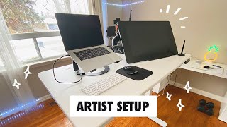 DIGITAL ARTIST Workspace Setup [upl. by Ardnaid]