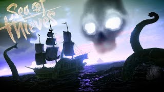 HUNTING DOWN THE KRAKEN  The Kraken Awaits  Krakens Fall Island  Sea of Thieves Gameplay [upl. by Oakleil]