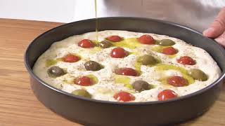 Focaccia Barese  Video Ricetta [upl. by Christean]