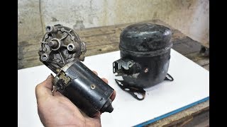 4 WAYS HOW TO REUSE OLD REFRIGERATOR MOTOR COMPRESSOR [upl. by Lorre19]