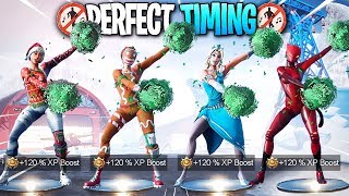 TOP 200 PERFECT TIMING DANCES IN FORTNITE [upl. by Junie]