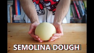 Make Beautiful Pasta  Semolina Dough [upl. by Eyllib313]