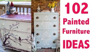 102 Painted Furniture Ideas [upl. by Tanitansy453]