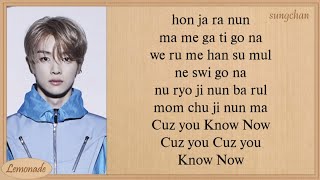 NCT U  Know Now Easy Lyrics [upl. by Atinuahs]