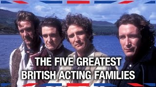 5 Greatest British Acting Families  Anglophenia Ep 11 [upl. by Boleslaw167]