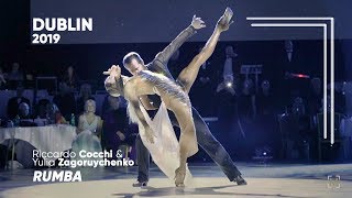 Riccardo Cocchi  Yulia Zagoruychenko  2019 Dublin  Showdance Rumba [upl. by Ynned]