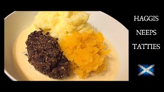 Traditional Scottish haggis neeps and tatties recipe amp Cook with me [upl. by Alper]