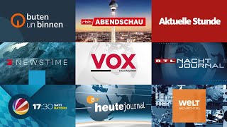 German TV News Intros 2020  Openings Compilation HD [upl. by Tamer893]