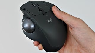 Best Ergonomic Mouse Logitech MX ERGO Overview [upl. by Saucy]